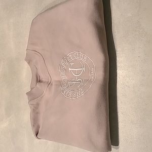 Abercrombie cropped boyfriend pullover